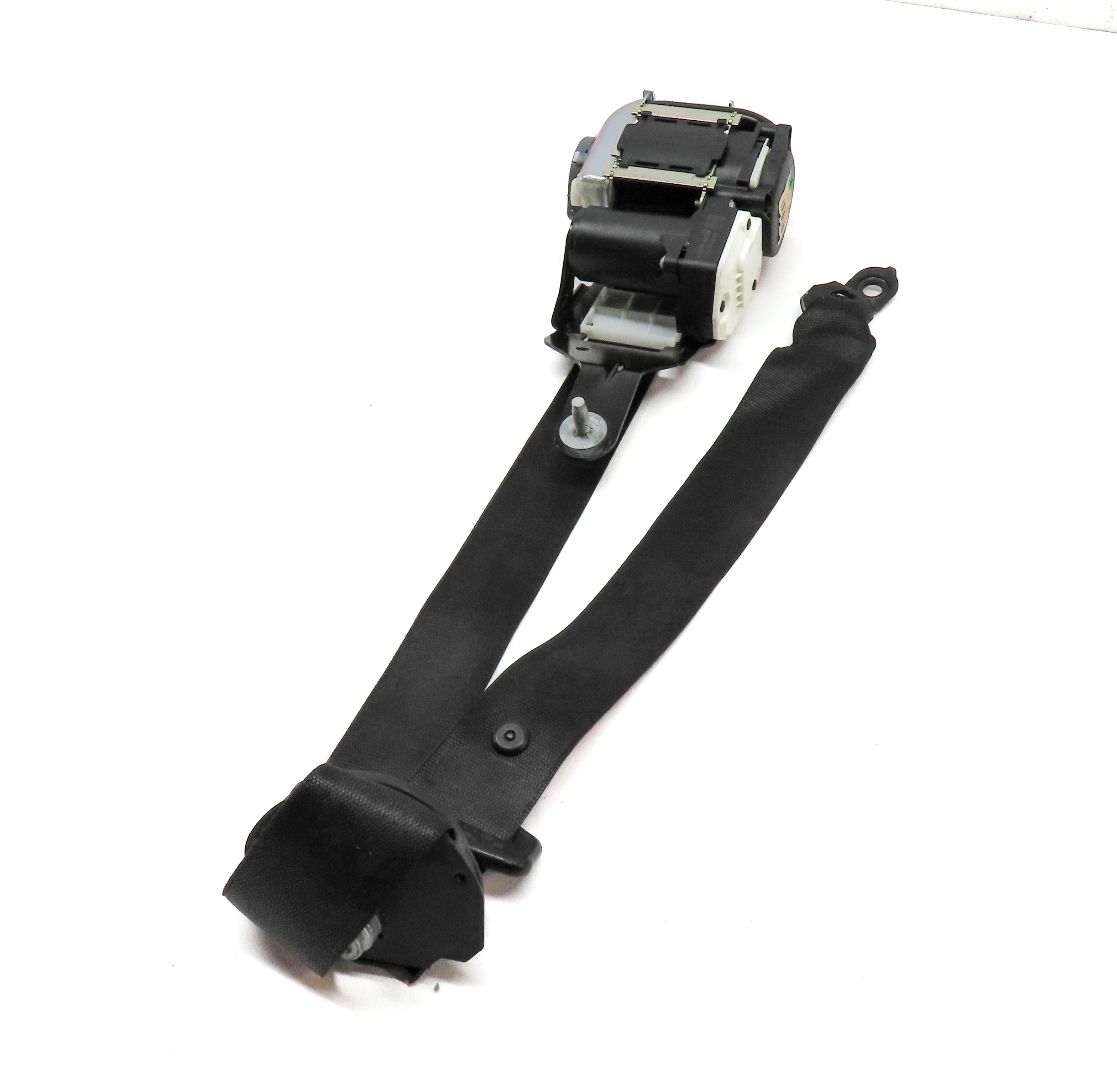 12-16 MERCEDES E CLS CLASS (W212 W218) LEFT DRIVER SEATBELT RETRACTOR (BLACK) — exact item pictured